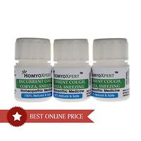 HomyoXpert Recurrent Cough, Coryza, Sneezing Homeopathic Medicine for One Month