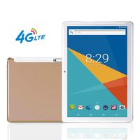 MoZhu Android Tablet 10 Inch, Tablets PC 10.1,HD,3G,4G LTE,WiFi, GPS, Octa Core, 64GB ROM,4GB RAM, Dual Sim Card, 1920×1200 IPS,New, (Gold（4G LTE）)