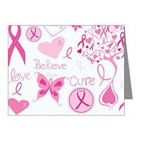 Note Cards (10 Pack) Cancer Cure Awareness Love Support
