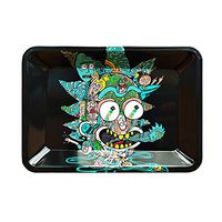 Metal Rolling Tray Durable Art Scroll Tray New Pattern 03