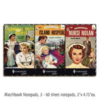 Harlequin Notables Nurses Matchbook Note Pads (14108)