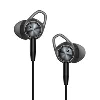 TaoTronics Active Noise Cancelling Headphones (15 Hours Playtime, 3.5mm Jack, Premium Aluminum Matte Black) (Renewed)