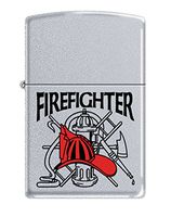 Zippo Personalized Message Engraved Customized Gift for Him for Her Firefighter Indoor Outdoor Windproof Lighter