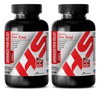 Pain Therapy - Extreme Pain Relief Formula 610MG - Green Tea Extract - 2 Bottles (120 Capsules)