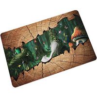 Pgojuni Cartoon Snowman Carpet New Year Christmas Living Room Door Mat 1pc 40x60CM (D1)