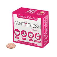 Panty Fresh On-The-Go 4in1 Women's Emergency Kit, Travel Kit- Pocket Size Includes Seamless Underwear, Pantyliner, Fresh Wipe & Wash Bag Ultimate Survival Kit, Feminine Hygiene Sachet First Period Kit