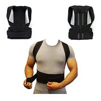 Back Brace for Women and Men - Posture Brace - Effective Comfortable Adjustable Posture Correct Brace - Posture Support - Kyphosis Brace - Muscle Pain Reliever - Back Pain Reliever S-XXL (M)