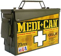 Be Smart Get Prepared 73-Piece Medi+Can First Aid and Advance Wound Care Kit