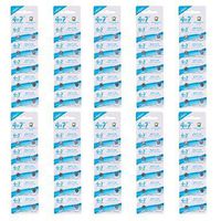 Xiong GOOP AG1/LR621/364/164 1.5V Alkaline Cell Button Batteries (10 Packs/100 PCS)