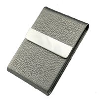 WIN Cigar Cigarette Case,Aluminum Cigarette Box Cigar Protective (Grey)