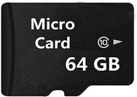 SDEKA 64GB SD Micro Memory Card with Free Adapter, High Speed 64 GB SD Micro Card Class 10 Memory Card for Memory Expansion, Movie Music Storage, Portable Carrying, Data Copy and Traffic Recorder Mem