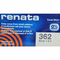 Renata 362 Button Cell watch battery