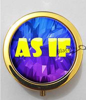 BlackKey As If 3-Compartment Decorative Pocket Gift Box Case Organizer for Pill, Color 2 -772