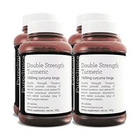 Double Strength Turmeric - Massive 1000mg x 720 tablets - 200% more Turmeric and natural levels of the potent Curcumin per tablet-AND 5mg black pepper extract for 300% increased absorption. SKU:TURMx4