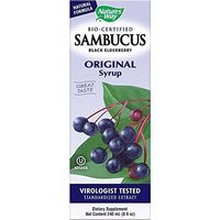 NATURE'S WAY SAMBUCUS SYRUP, 8.0 OZ