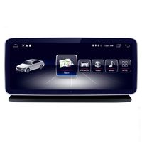 10.25" Car Navigation Touch Screen for Mercedes Benz C CLK Class W204 2008 to 2010, 4GB RAM 64GB ROM 1920x720 High Resolution Blu-ray Screen GPS Car Navigation Stereo Radio Multimedia Play