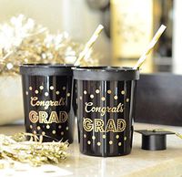 Glitter Saturday LLC Graduation cups-set of 25