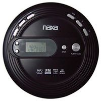 NAXA Electronics NPC-330 Slim Portable Cd and MP3 Player with FM Radio & Anti-Shock Technology