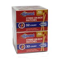Diamond 10 Pack Strike on Box 32 Count Matches
