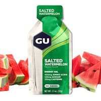 GU Energy Original Sports Nutrition Energy Gel, Salted Watermelon, 24 Count Box
