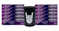 Herb Airtight Container Fresh Kettle with Juicy Jay's BlackBerry Brandy 1.25 Flavored Hemp Rolling Papers 10 Count DC Crafts Nation- Metal