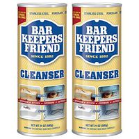 Bar Keepers Friend Powdered Cleanser 21-Ounces (2-Pack)
