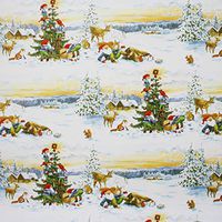 ScandinavianShoppe Christmas Wrapping Paper - Tomteliden