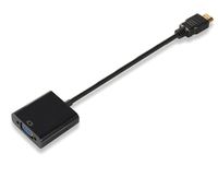HDMI to VGA Adapter Cable, 1080P HD To VGA Coverter Cord, For PC Computer Laptop Netbook HD DVD, 1 Pack