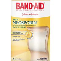 BAND-AID ANTIBIOTIC X-LARGE 8 EACH