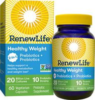 Renew Life, Probiotic Prebiotic Healthy Weight Organic, 60 Count