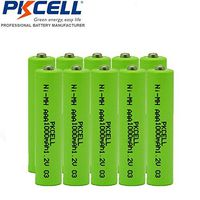 1.2v NiMH AAA Rechargeable Batteries 1000 mAh, 10 counts