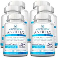 Anxietex™ - Naturally Decrease Stress and Anxiety - 360 Vegan Friendly Capsules