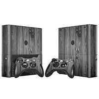 CSBC Skins Xbox 360 E Design Foils Faceplate Set - Grey Wood Design