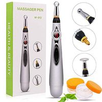 Electronic Acupuncture Pen, Electric Meridians Laser Acupuncture Machine Magnet Therapy Instrument Meridian Energy Pen Massager Relief Pain Tools