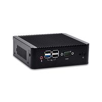 Aluminum Mini Pc with 8gb Ram 1Tb HDD WiFi fanless j1900 nettop Computer Windows 10 Q190n Dual Display