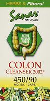 Sanar Naturals Colon Cleanser 2002 Dietary Supplement 450 mg Capsules Capsules by Sanar Naturals