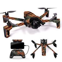 MightySkins Skin Compatible with Parrot Anafi Drone - Vintage American | Protective, Durable, and Unique Vinyl Decal wrap Cover | Easy to Apply, Remove, and Change Styles | Made in The USA