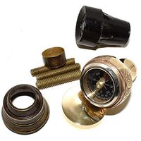 Nautical World Vintage Designer Handle Compass in The Brass Handle Engaged Wooden Walking Stick, Affordable Gift Decorative Walking Cane Fashion Statement for Men/Women/Seniors/Grandparents! Item