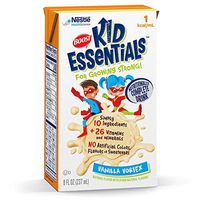 BOOST Kid Essentials 1.0  Nutritionally Complete Drink, Vanilla Vortex, 8 Ounce Box (Caser of 27)