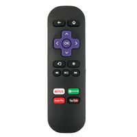 New Replaced Remote fit for Roku Player 1 2 3 4 LT HD XD XS XDS w/Netflix Spotify YouTube Google Play Shortcut Key(Doesn't Support Roku Stick, Hdmi Stick, Roku TV or Game)
