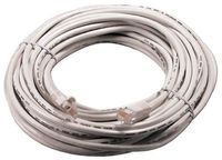 QVS CC715-14WH 14 ft. CAT6 Gigabit Flexible Molded White Patch Cord