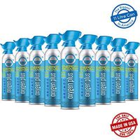 Oxygen Plus 99.5% Pure Recreational Oxygen Cans Filled in FDA-Registered Facility - Restore Oxygen Levels w/Oxygen Supplement, 11 Liter Portable Oxygen Canisters for Natural Energy (9-Pack)