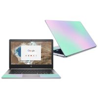 MightySkins Skin Compatible with HP Chromebook 13 G1 13.3" (2018) - Cotton Candy | Protective, Durable, and Unique Vinyl Decal wrap Cover | Easy to Apply, Remove, and Change Styles | Made in The USA