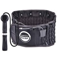HailiCare Physio Decompression Back Belt, Back Brace Back Support for Lifting Back Pain Lower Lumbar Support, one Size for 29inches to 49 inches Waists (Black)