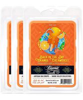 3 Packs of Beamer Candle Co. Smoke Killer Collection Wax Drops, 6-Count Pack - Back in The Day Orange Creamsicle Scent + Beamer Smoke Sticker