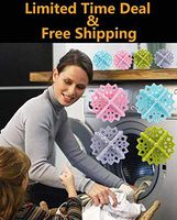 Riforla ⭐⭐⭐⭐⭐ 4pcs Laundry Ball Washing Ball Solid Colorful Housework Cleaning Artifact Washing Machine Laundry Ball Premium Reusable Tangle-Free Eco Friendly Fabric Softener Alternative Helper