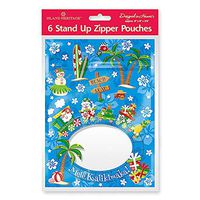 Aloha Goody Zipper Gift Bag Pouches 6 Per Pack - Aloha Express