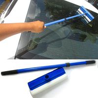 unbrand 1 Pc Telescopic Window Squeegee Cleaner Car Wiper Extends 30"