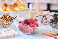 Mini Clear Plastic Party Bowls. Pack Includes 48 Elegant And Disposable Candy Dishes That Are Great For Parties!!