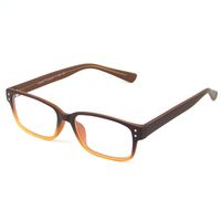 Cyxus Blue Light UV Blocking Computer Glasses, Anti Eye Strain Eyewear (Matte Gradient Orange Frame)